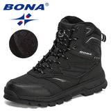 Winter Shoes Men, Non-Slip Snow Boots Man