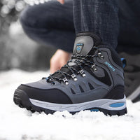 Men's Winter Boots Warm Plush Men's Snow Boots High Quality