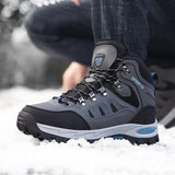 Men's Winter Boots Warm Plush Men's Snow Boots High Quality