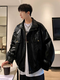 American Jacket Handsome Stylish Leather Coat