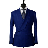 Suits Shawl Collar Full Men's Suit (jacket+pants)  2 Piece Set