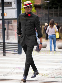 Groom Tuxedo Prom Costume Homme