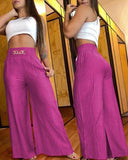 Waist Wide Leg Pants for Women