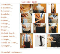 Groom Tuxedo Prom Costume Homme