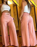 Waist Wide Leg Pants for Women