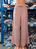 Waist Wide Leg Pants for Women