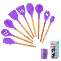 Silicone Cooking Utensils Set  Box Kitchen Accessories