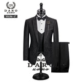 Men Suit Wedding Jacket Vest Pant 3 Piece