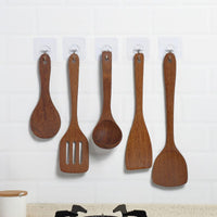 Wooden Spatula Kitchen Nonstick Dedicated Wooden Kitchenware Heat Resistant