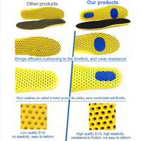 Foam Insoles For Shoes Sole Mesh Deodorant Breathable  Running I