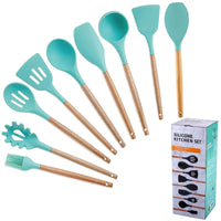 Silicone Cooking Utensils Set  Box Kitchen Accessories