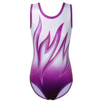 Gymnastics Sleeveless Dance Leotards