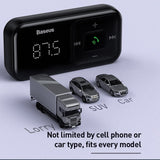 Baseus Car FM Transmitter Bluetooth-compatible 5.0 USB Car Charger AUX Handsfree Wireless Kit Auto Radio