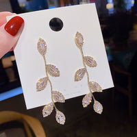 Crystal Earrings Ladies