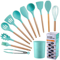 Silicone Cooking Utensils Set  Box Kitchen Accessories