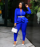 Women Suit Two Piece Set