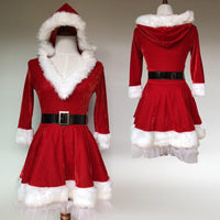 Women Christmas Dress Sexy Santa Claus