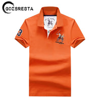 Cotton Solid Color Polo Men  High Quality  Polo Shirt Casual Fashion Men Polo