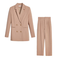 REALEFT Winter Women's Pant Suit