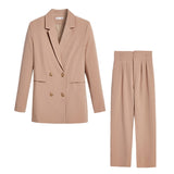 REALEFT Winter Women's Pant Suit