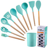 Silicone Cooking Utensils Set  Box Kitchen Accessories