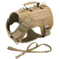 Dog Harness Pet Military Training Dog Vest German Shepherd