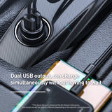 Baseus Car FM Transmitter Bluetooth-compatible 5.0 USB Car Charger AUX Handsfree Wireless Kit Auto Radio