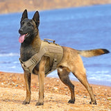 Dog Harness Pet Military Training Dog Vest German Shepherd