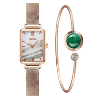 Women Watches Ladies Quartz Watch Bracelet Set