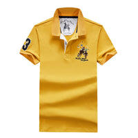 Cotton Solid Color Polo Men  High Quality  Polo Shirt Casual Fashion Men Polo