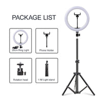 Photo Lights 26cm/10in Circle Ring Light  Stand