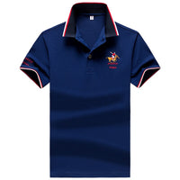 polo shirt men Summer sleeved polo shirt