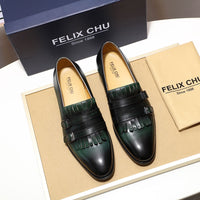 Tassel Loafers Buckle Shoes for Men