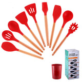 Silicone Cooking Utensils Set  Box Kitchen Accessories