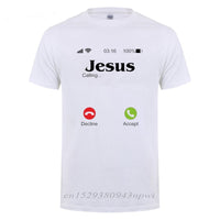 Jesus Is Calling T Shirt Christ Christian Religion Faith Bible