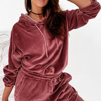 Velour Two Piece Sets Women Tracksuit