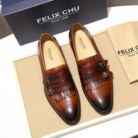 Tassel Loafers Buckle Shoes for Men