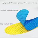 Foam Insoles For Shoes Sole Mesh Deodorant Breathable  Running I