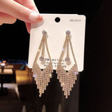 Crystal Earrings Ladies