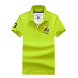 Cotton Solid Color Polo Men  High Quality  Polo Shirt Casual Fashion Men Polo