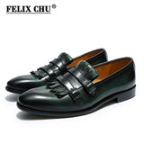 Tassel Loafers Buckle Shoes for Men