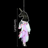 LED lights Unicorn dream catcher props Wall