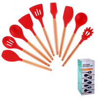 Silicone Cooking Utensils Set  Box Kitchen Accessories