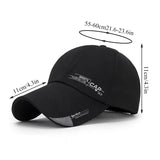 Mens Hat  Baseball Cap Sports Cap Solid Color