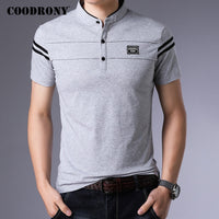 COODRONY Brand Summer Short Sleeve T Shirt Men