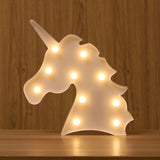 Unicornio Led Night Lights Unicorn Party 3D LED Table Lamp