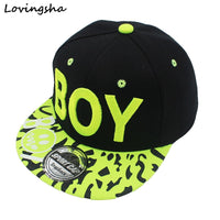 3D Letter BOY cap boy Adjustable Baseball Cap