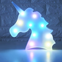 Unicornio Led Night Lights Unicorn Party 3D LED Table Lamp