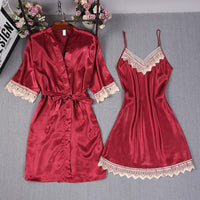 Robe Lady Rayon Bath Gown  Sleepwear