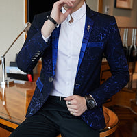 Luxury banquet party suit jacket